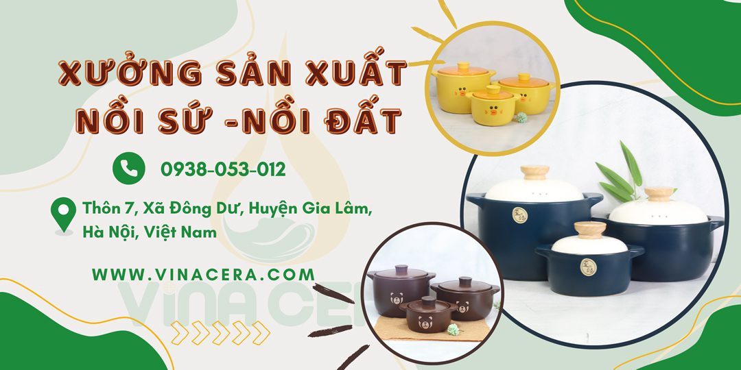 Xưởng sản xuất Nồi sứ - Nồi đất