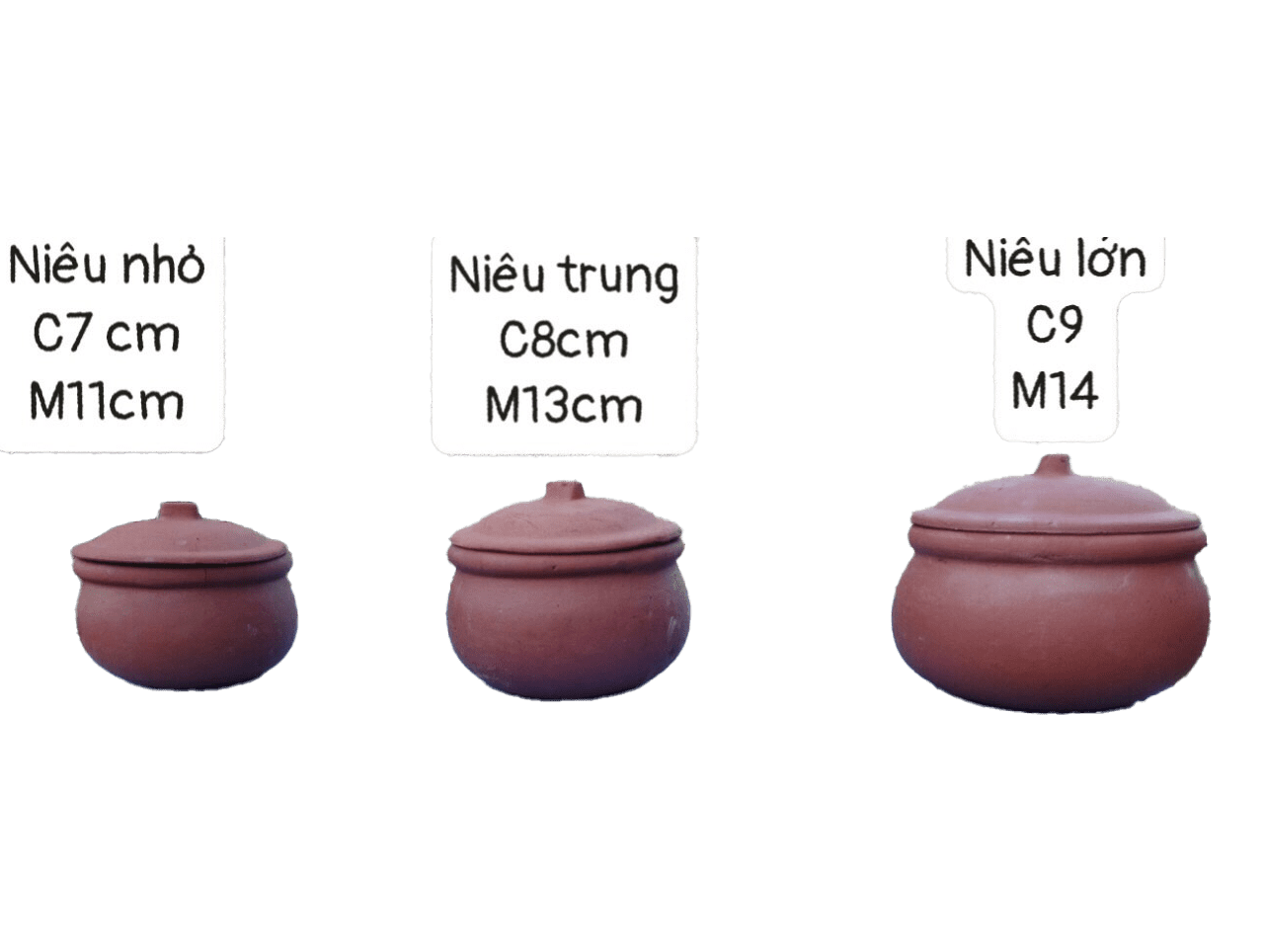 Các loại Niêu Đất - Niêu Cơm (2)