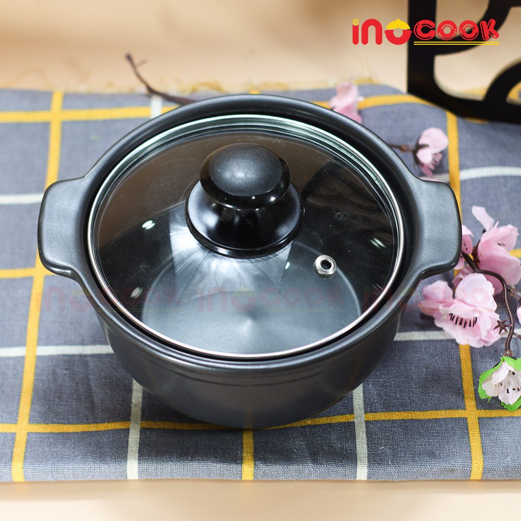 Nồi Đất Đen truyền Thống Inocook