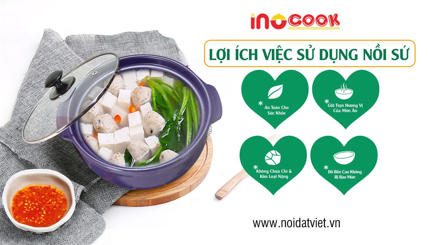 lợi ích khi dùng nồi đất nồi sứ